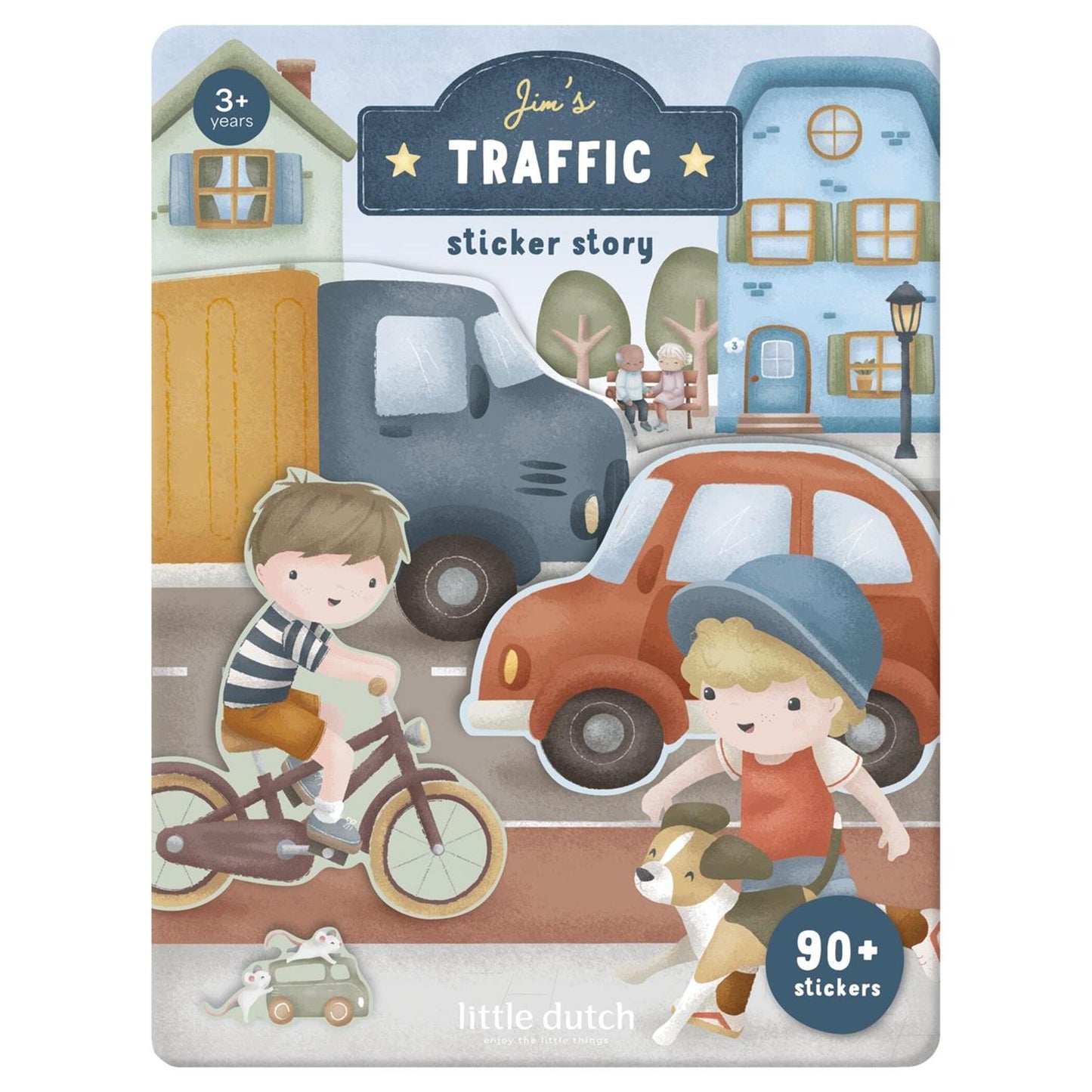 Little Dutch Stickerbögen Jim's Traffic