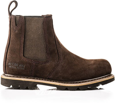 Buckbootz Slip-On B1150SM SB | braun | Größe 43 - 00.176.001.43