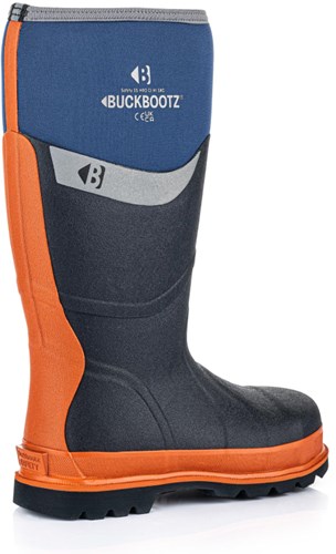Buckbootz Neopren-Arbeitsstiefel BBZ6000 S5 | blau bbz6000bl | Größe 45 - 00.176.017.45