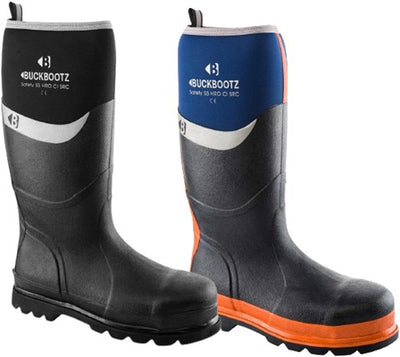 Buckbootz Neopren-Arbeitsstiefel BBZ6000 S5 | blau bbz6000bl | Größe 45 - 00.176.017.45