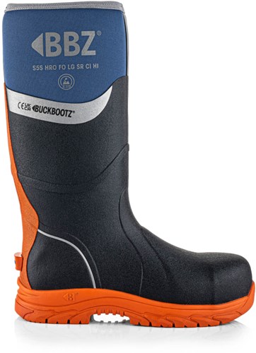 Buckbootz Neopren-Arbeitsstiefel BBZ6000 S5S blau | blau | Größe 40 - 5055138027325