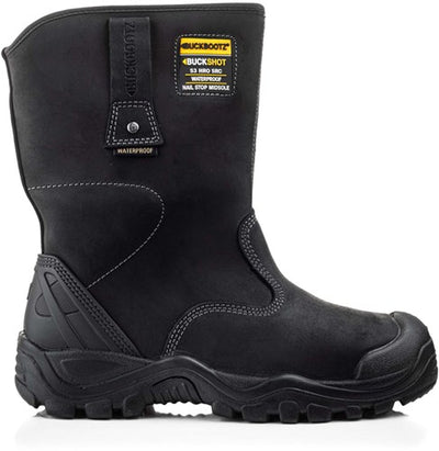 Buckbootz Arbeitsschuh Buckshot Arbeitsstiefel BSH010 S3 | dunkelbraun | Größe 43 - 00.176.070.43