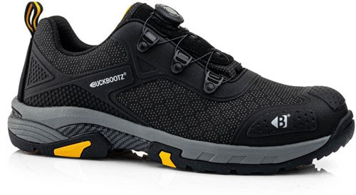 Buckbootz Arbeitsschuh Tradez Wheelz Low S1PS Boa | schwarz | Größe 43 - 5055138027059