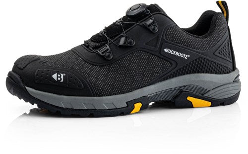 Buckbootz Arbeitsschuh Tradez Wheelz Low S1PS Boa | schwarz | Größe 45 - 5055138027073