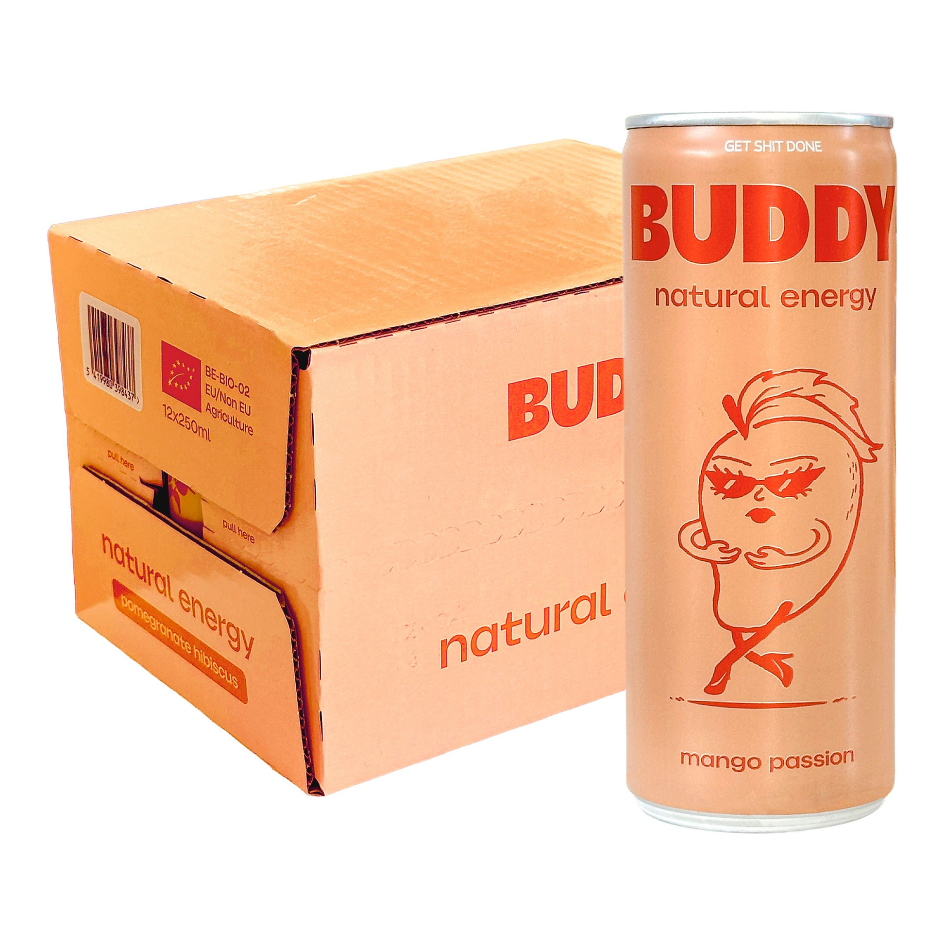 Buddy Mango Passionsfrucht Bio Dose (12x 250ml)