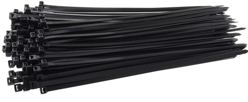 Kabelbinder 920x9mm schwarz Beutel=100 | 100 Stk