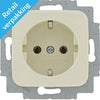 Busch Jaeger cremefarbene Einbausteckdose RA - 4695000