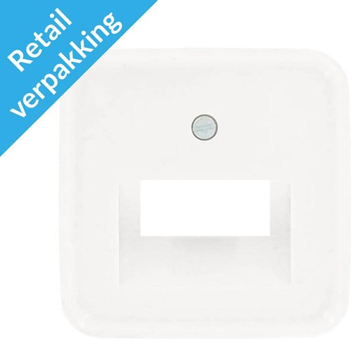 Busch Jaeger weiße Abdeckplatte UTP doppelt - 4695580