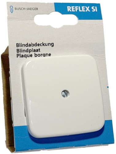 Weiße Blindplatte von Busch Jaeger – 4695560