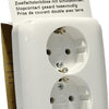 Busch Jaeger weiße Einbausteckdose RA 2-fach - 4695510
