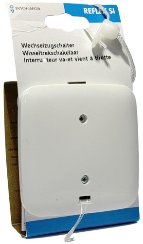 Busch Jaeger weißer Einbau-Zugschalter – 4695526