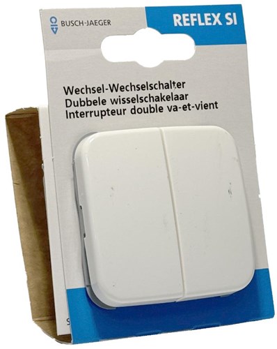 Busch Jäger weißer Umschalter + Wippe – 4695522