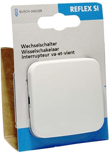 Busch Jäger weißer Umschalter + Wippe – 4695520