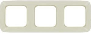 Bush Jäger Abdeckrahmen 3-fach Creme Bush Jäger 4692240