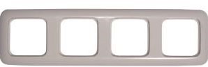 Busch-Jaeger Abdeckrahmen 4-fach creme Busch-Jaeger 4692260