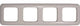 Busch-Jaeger Abdeckrahmen 4-fach creme Busch-Jaeger 4692260