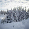 Buteo -Fotoausrüstung Buteo Fotos Camoufagenet 3 weiß grau 2,4 x 3 m