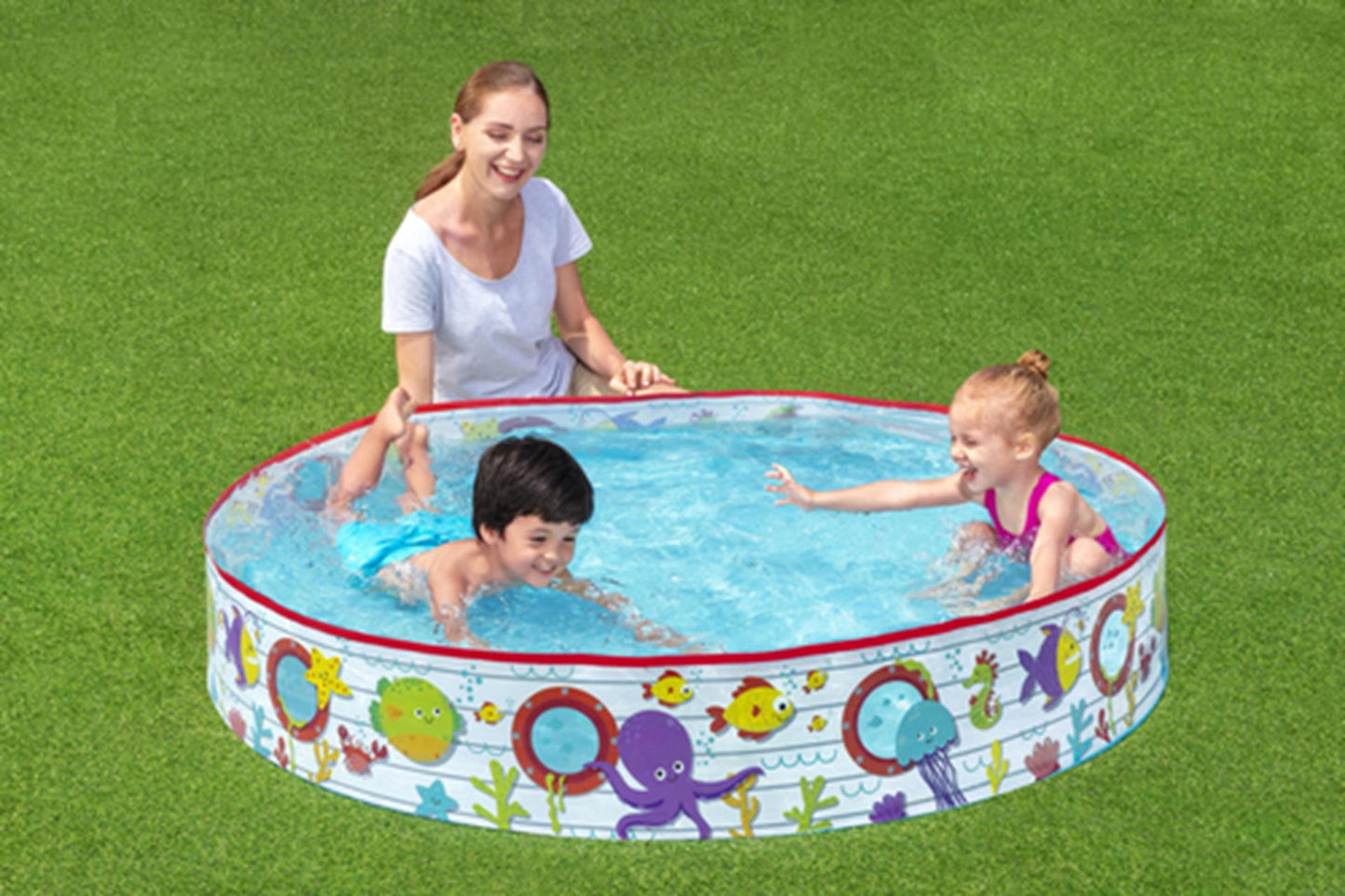 Bestway Schwimmbad-Schnappset 152 x 25 cm