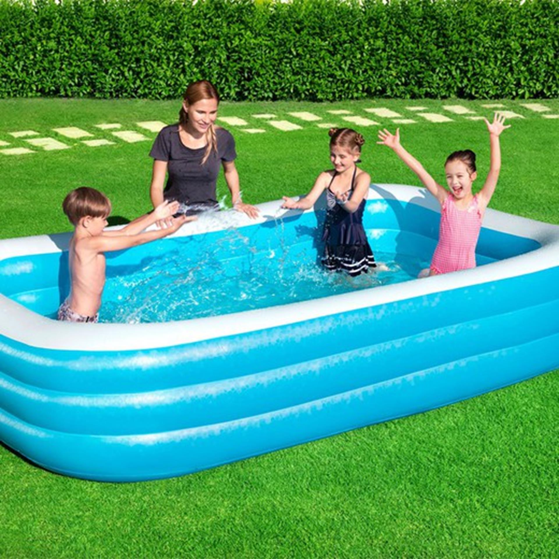 BESTWAY Schwimmbad aufblasbar 305x183x56 cm
