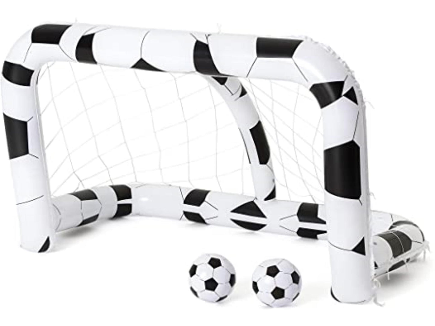BESTWAY PLAYCenter aufblasen das Fußballtor mit 2 Bällen auf