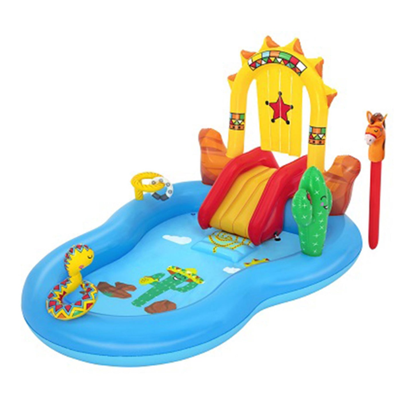 Bestway Spielcenter264x188x140cm Wilder Westen