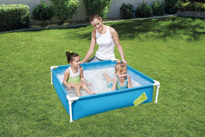 Bestway Schwimmbad Mein erster Rahmenpool 122x122x30,5 cm