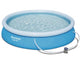 Bestway Fastset Schwimmbad 457x84cm + Pumpe