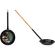 Ambiente Bratpfanne ø25cm mit Holzgriff 96cm