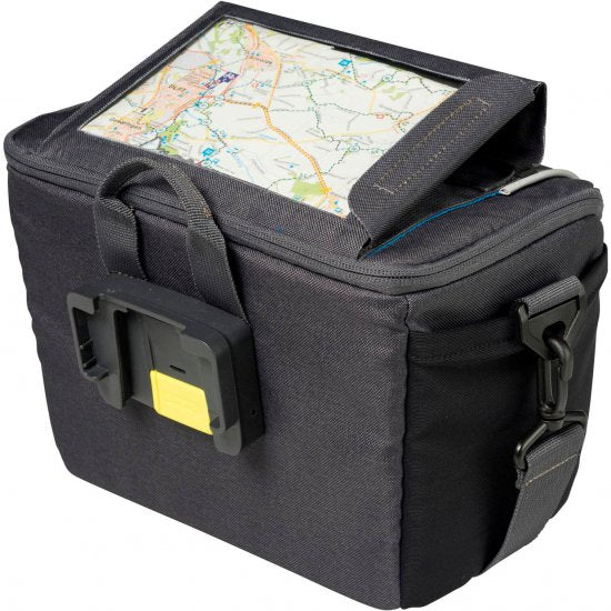 Basil Sport Design Lenkertasche - Graue Hinterradtasche für Elektrofahrräder - DB0205A