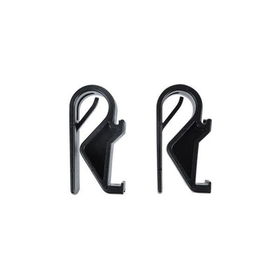 Basil Hook-On Sports - schwarze Haken für schmalere Träger (10-12 mm)