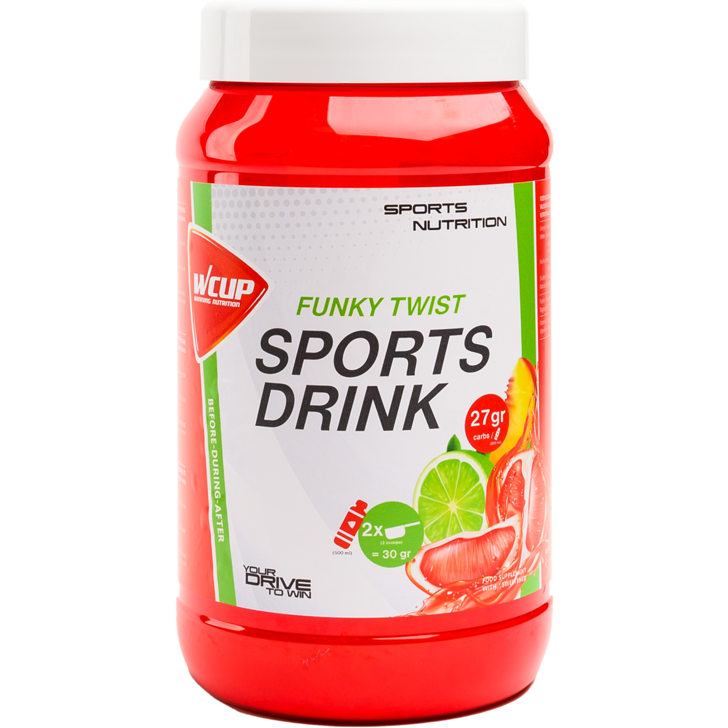 WCUP - Sportgetränk Funky Twist 1020 Gramm