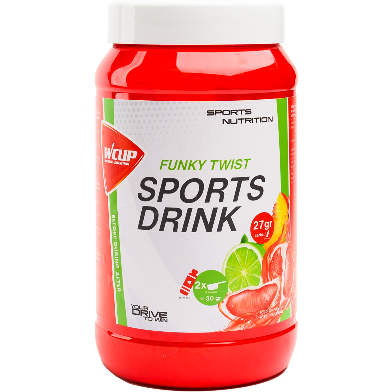WCUP - Sportgetränk Funky Twist 1020 Gramm