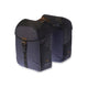 Basil Miles Double Bicycle Bag, wasserdicht, Universal Bridge System, 34L, schwarz-anthrazit