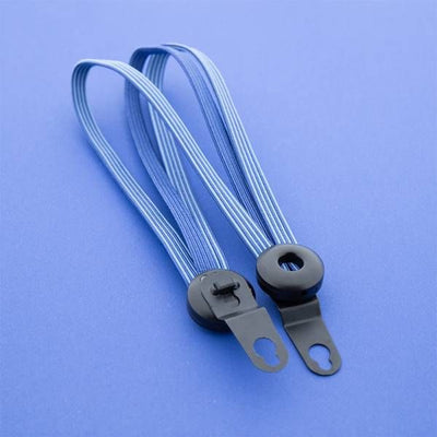 Qibbel Widk Snelbinder Explorer 20 Schwarze Klammern Blau Weiß