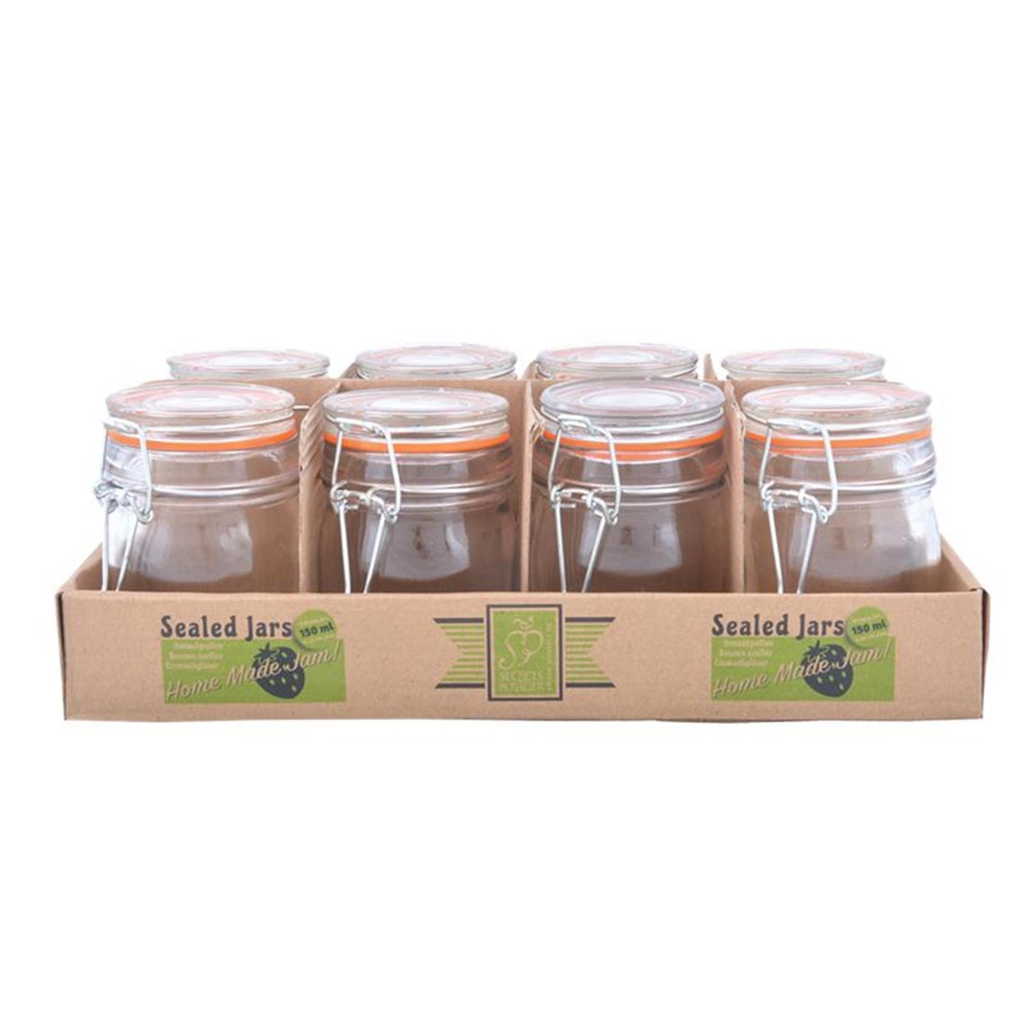 Esschert Design Einmachgläser H10 8er-Set