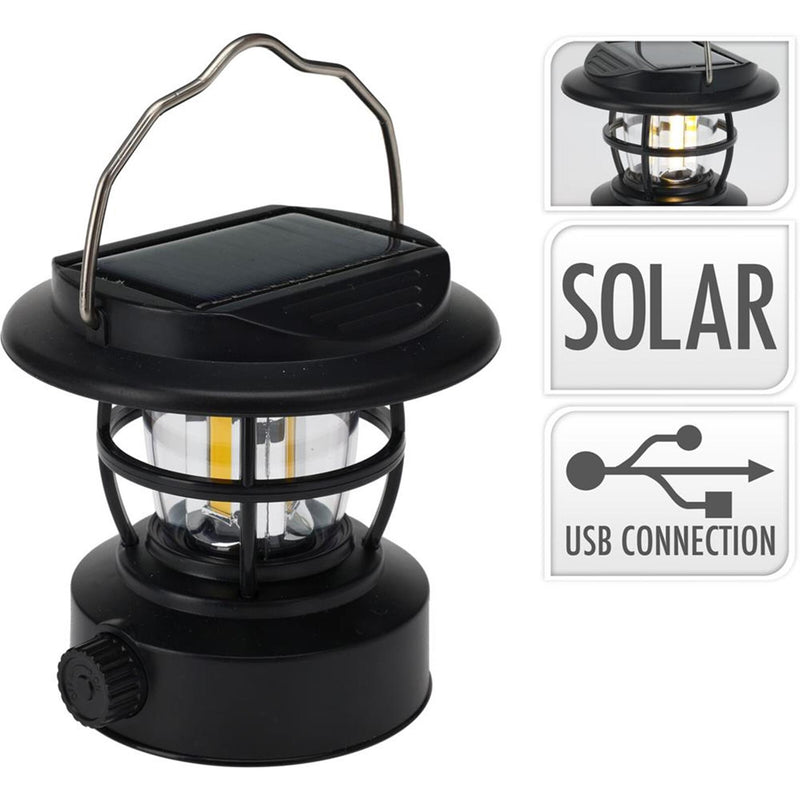 Redcliffs Campinglampe Solar wiederaufladbar über USB
