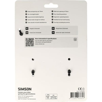 Simson Universal-Rahmenschloss