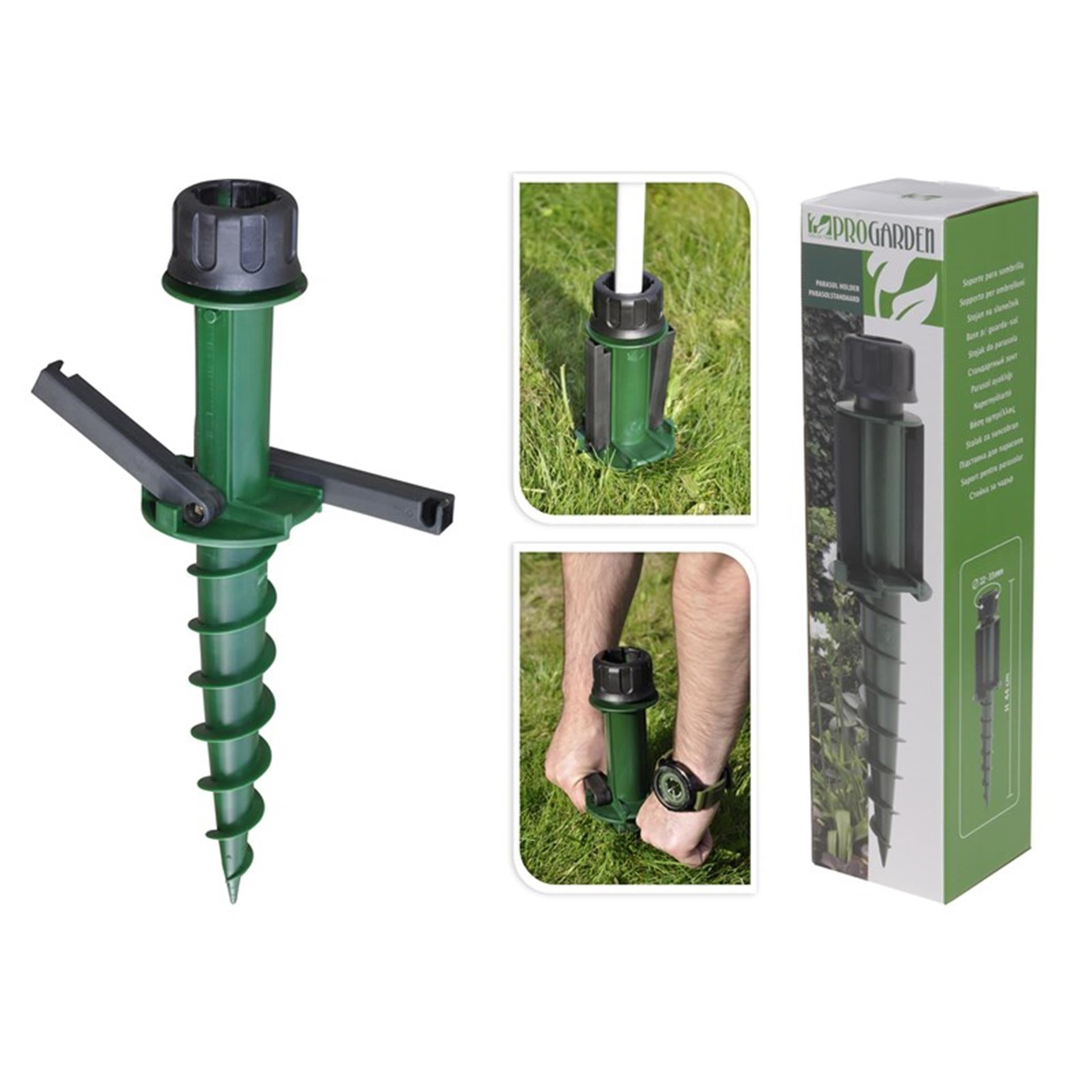 Progarden Progarden Parasolhalter mit Bodenstift 44 cm