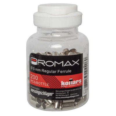 Promax Kabelkappe ø5,0 mm (200 Stück) – Silber