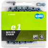 KMC-Kette E1 EPT 110L Single Speed, gewachstes Silber