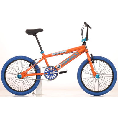 Royal Freestyle 20 Bugatti Orange mit blauen Reifen