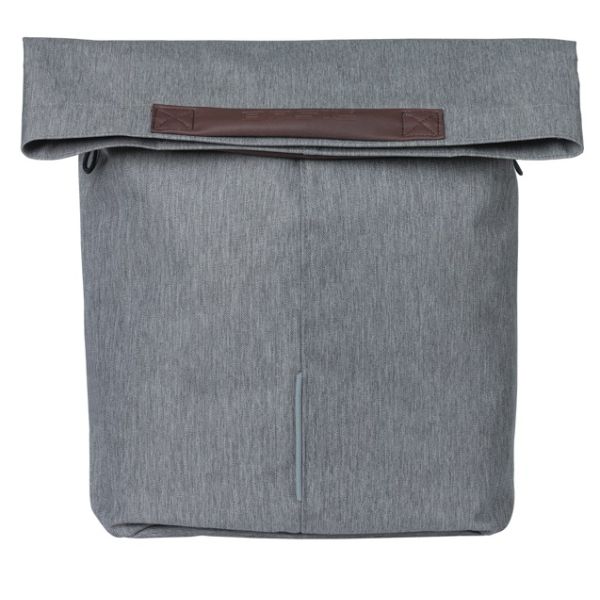 Basil Tasche City Shopper grau | Mikrofonhaken | 16l