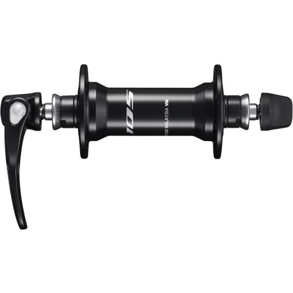 Shimano Vorderradnabe 105 HB-R7000 32 Loch mit 100 mm Schnellspanner schwarz