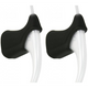 Bremshebelgummis Clc4s schwarz 7 cm 2 Stück