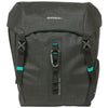 Basildiscovery365D doppelte Fahrradtasche schwarz melee