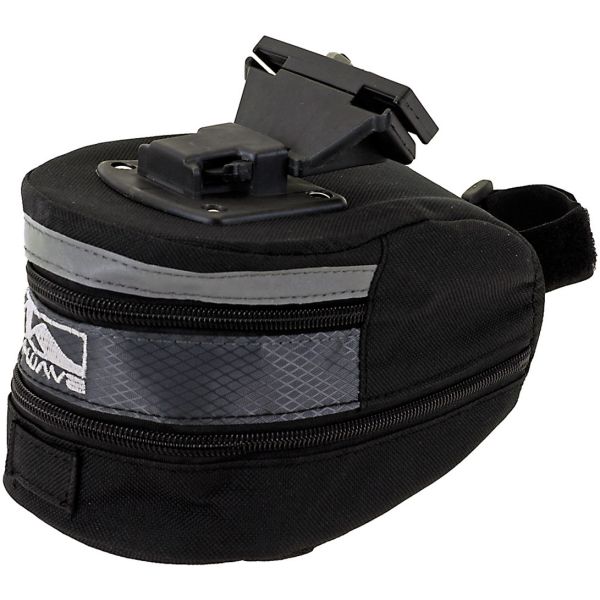 M-Wave Satteltasche Tilburg L 1,8 Liter schwarz grau