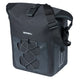 Basil Tasche Navigator M Single schwarz | Mikrofonhaken | 15l