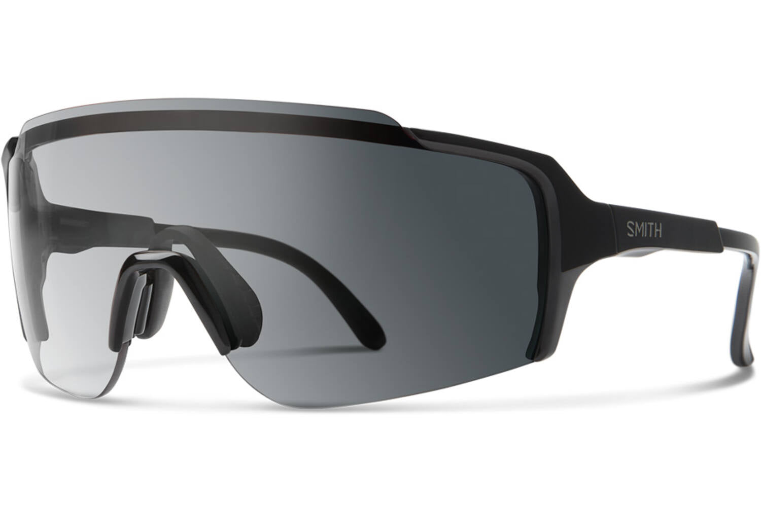 Smith Schwungradbrille schwarze Photochrome klar zu grau