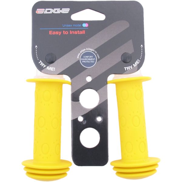Edge Kiddy Kinder Fahrrad Griffe - 96mm, Gelb