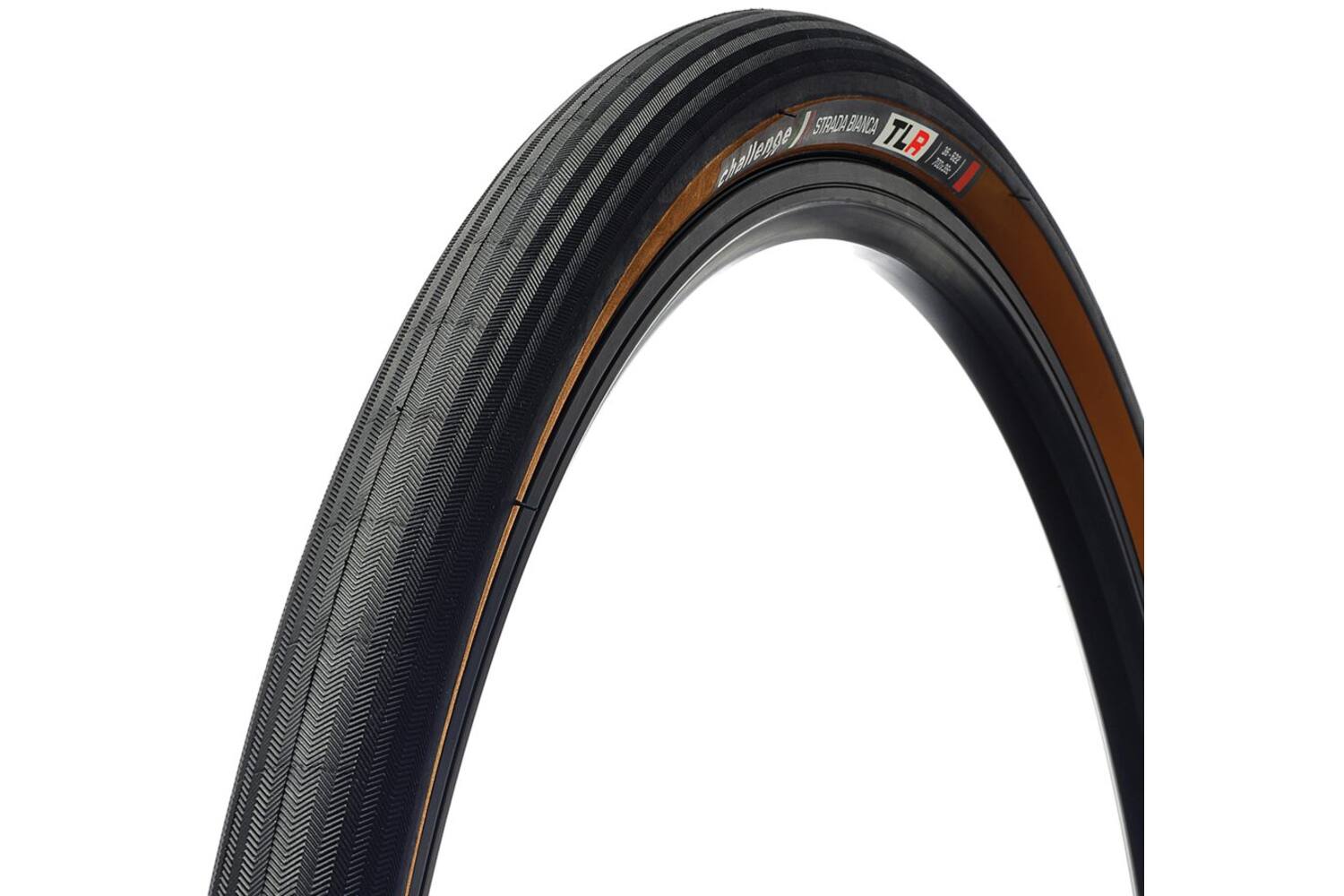 Herausforderung - Strada Bianca TLR 700x36c Black Braun